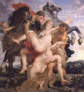 Peter Paul Rubens The Rape of the Daughters of Leucippus Spain oil painting artist
